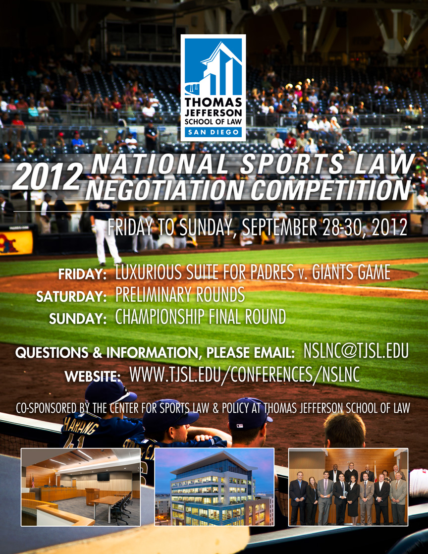 Excitement Builds for TJSL Sports Law Negotiation Competition