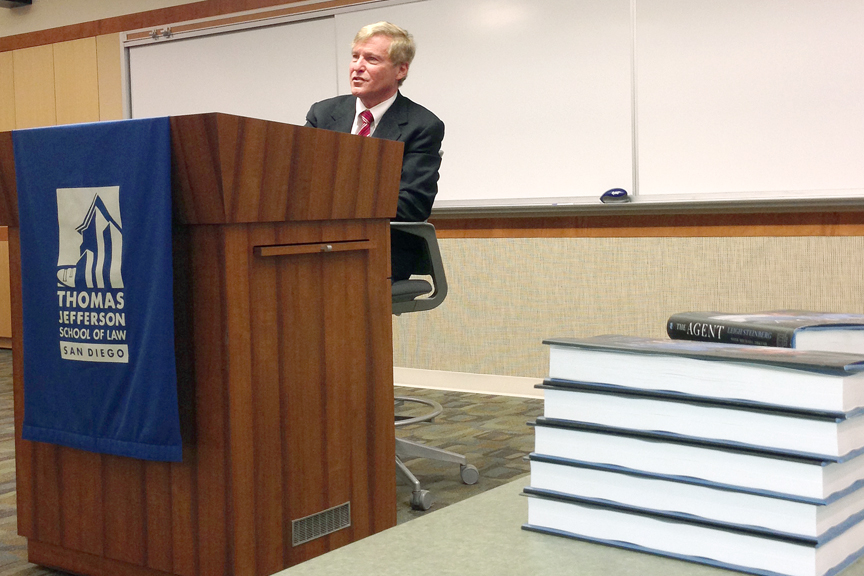 "'Super Agent' Leigh Steinberg Educates TJSL Students about the Business of Sports," by Ryan Larson (3L) & Amanda Bremseth (3L) CSLP Fellows