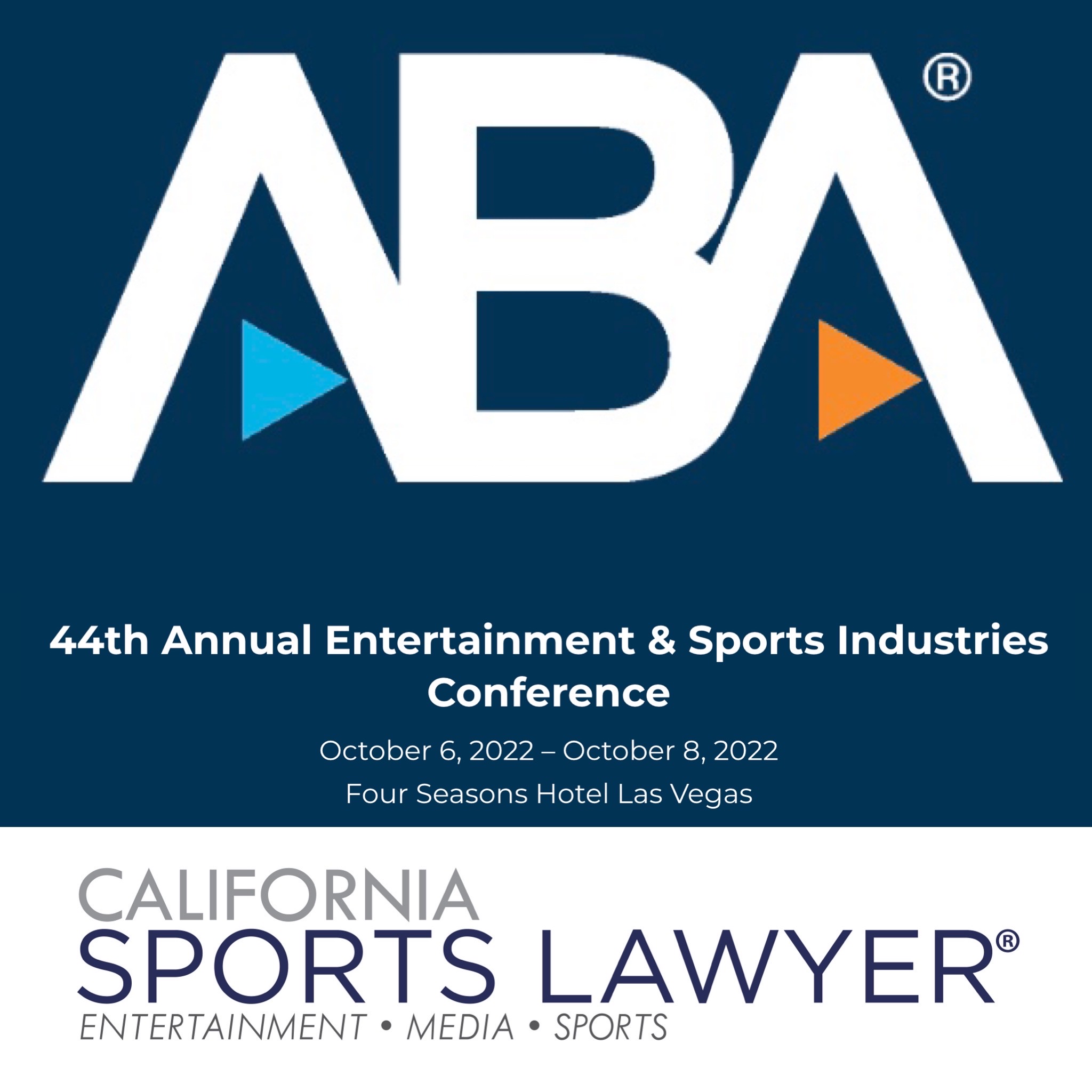 Jeremy Evans to speak at the ABA's 44th Annual Entertainment & Sports Industries Conference in Las Vegas