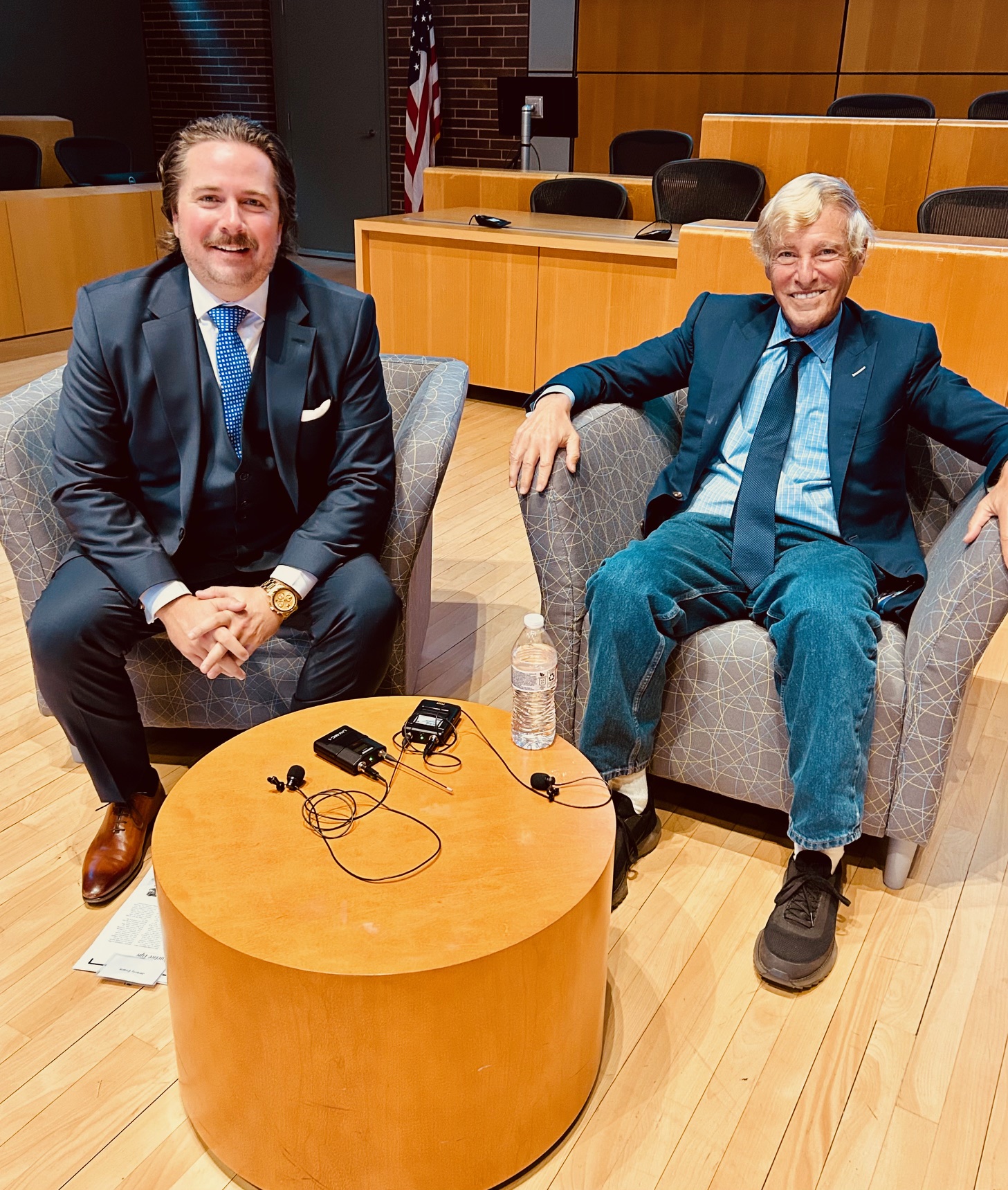 Jeremy Evans Interviews Leigh Steinberg at Penn State Dickinson Law